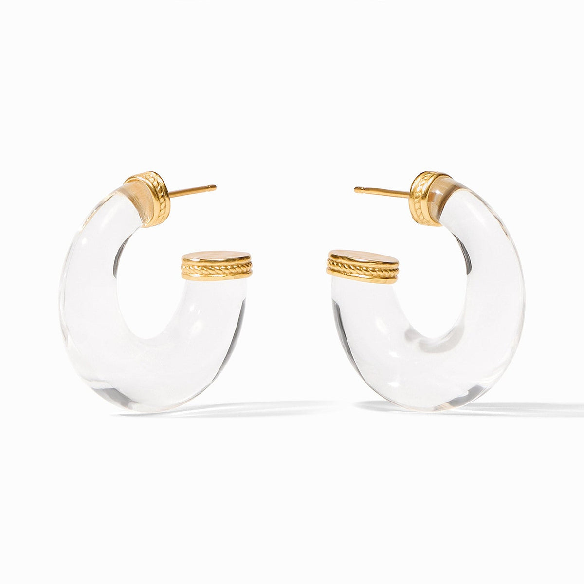 Madisen Hoop 40mm, Gold Plated main image 0