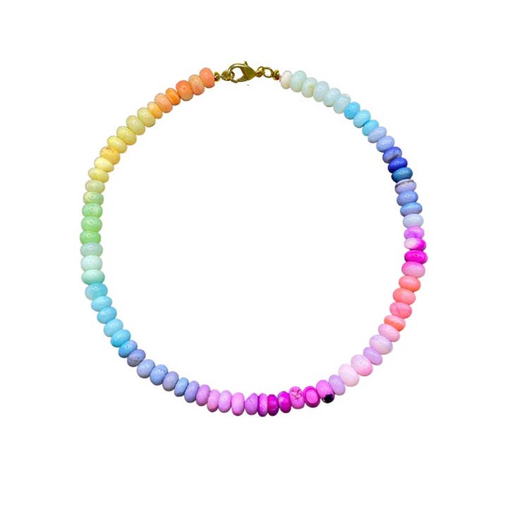 Rainbow Candy Necklace - Muse Shoe Studio