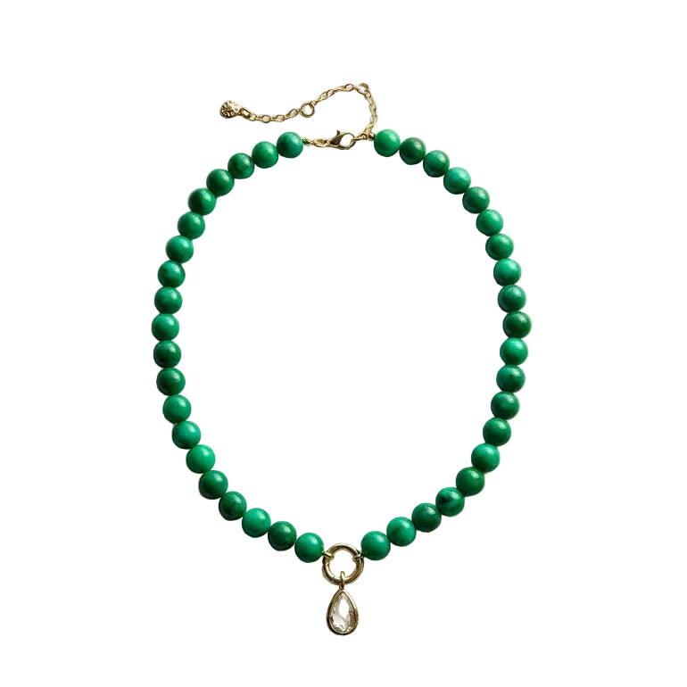 Janette Beaded Ring Necklace