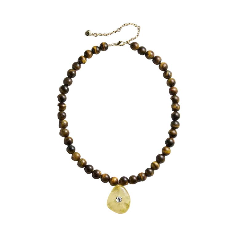 Jamie Semi-Precious Beaded Necklace