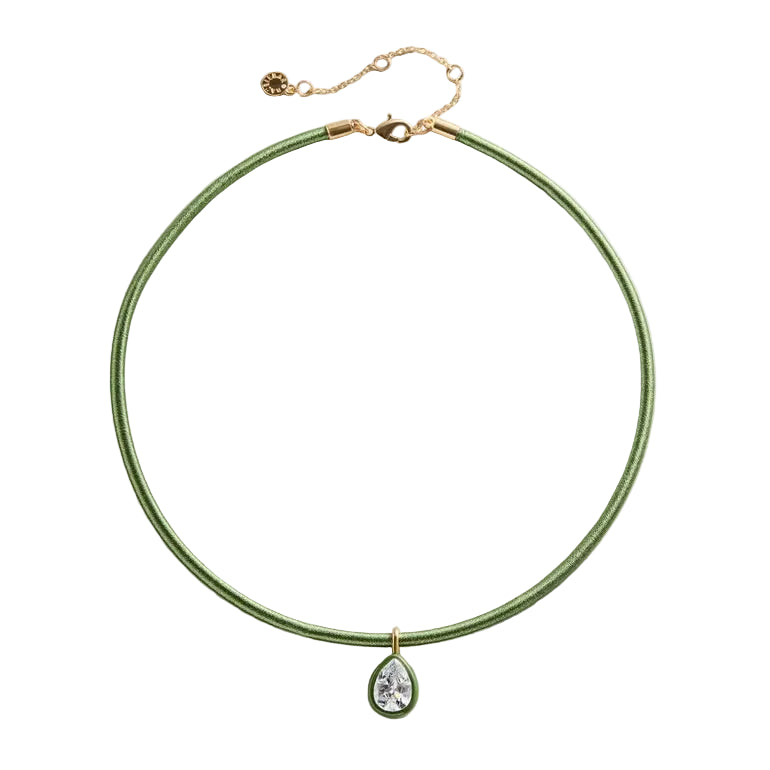 Lindsey Crystal Collar Necklace