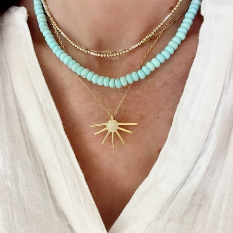 Load image into Gallery viewer, Langston Turquoise Necklace
