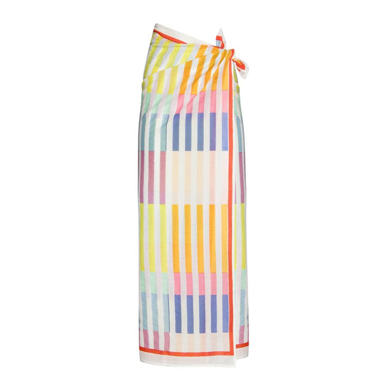 Rainbow Stripe Sarong - Muse Shoe Studio