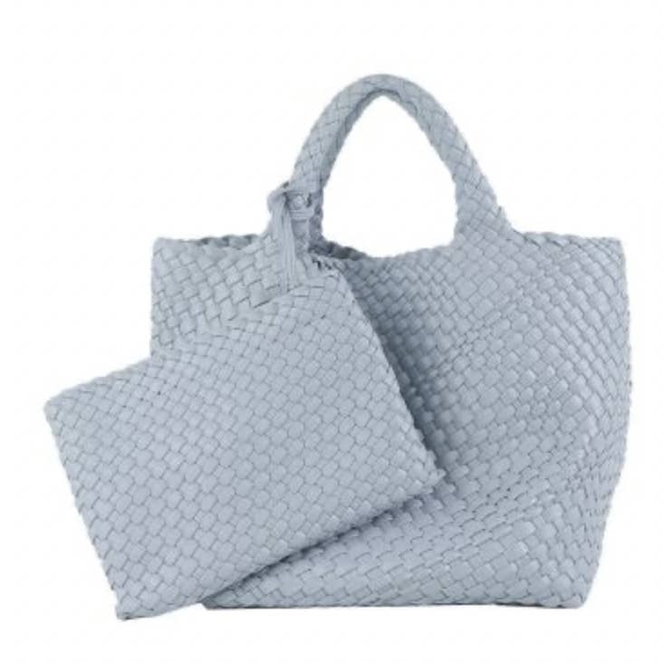 Molly Everyday Tote Bag - Sky Blue - Muse Shoe Studio