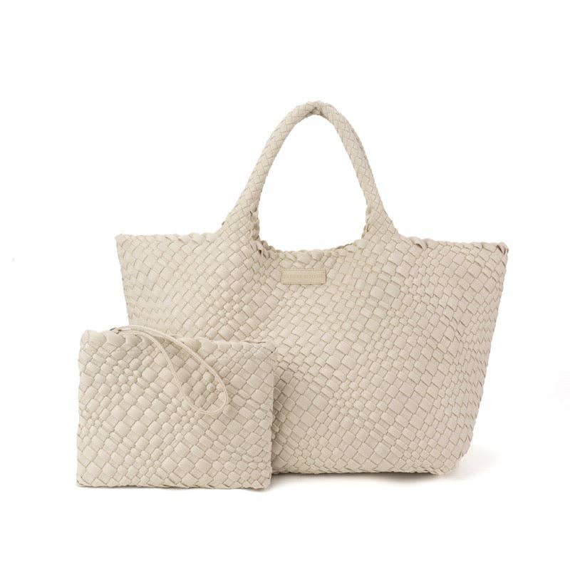 Load image into Gallery viewer, Oversized Woven Tote - Muse Shoe Studio
