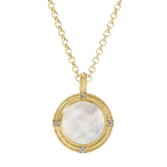 Load image into Gallery viewer, Astor Pendant Mother of Pearl
