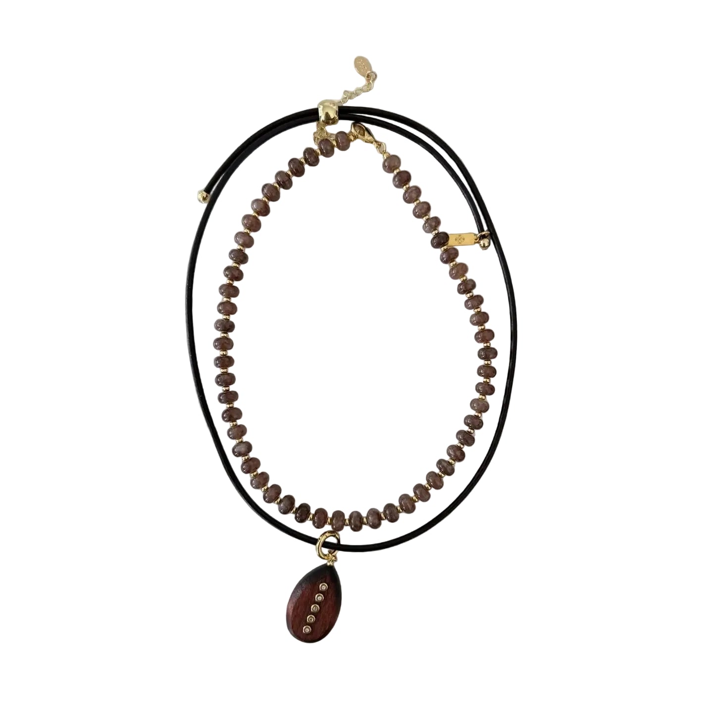 Wooden Dusk Necklace