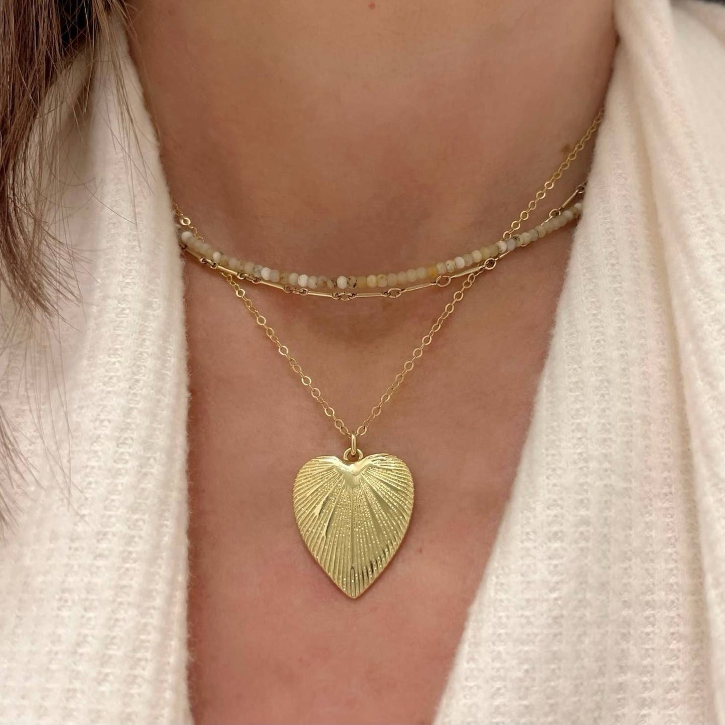 Beaming Heart Necklace