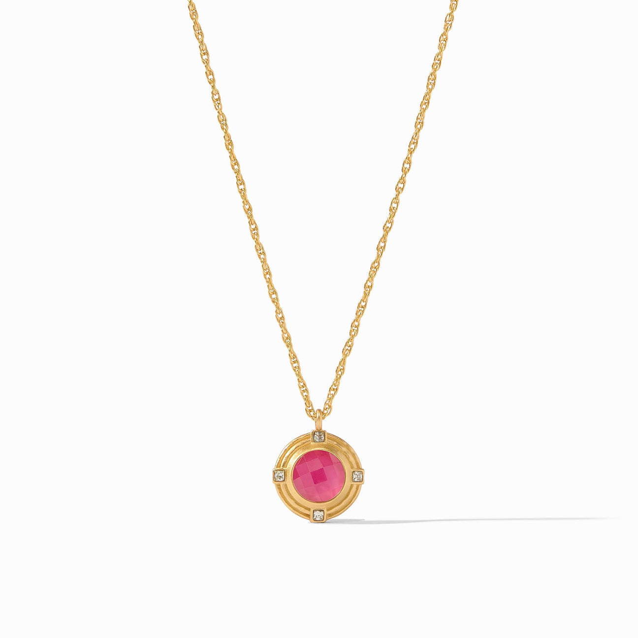 Load image into Gallery viewer, Astor Solitaire Necklace Raspberry

