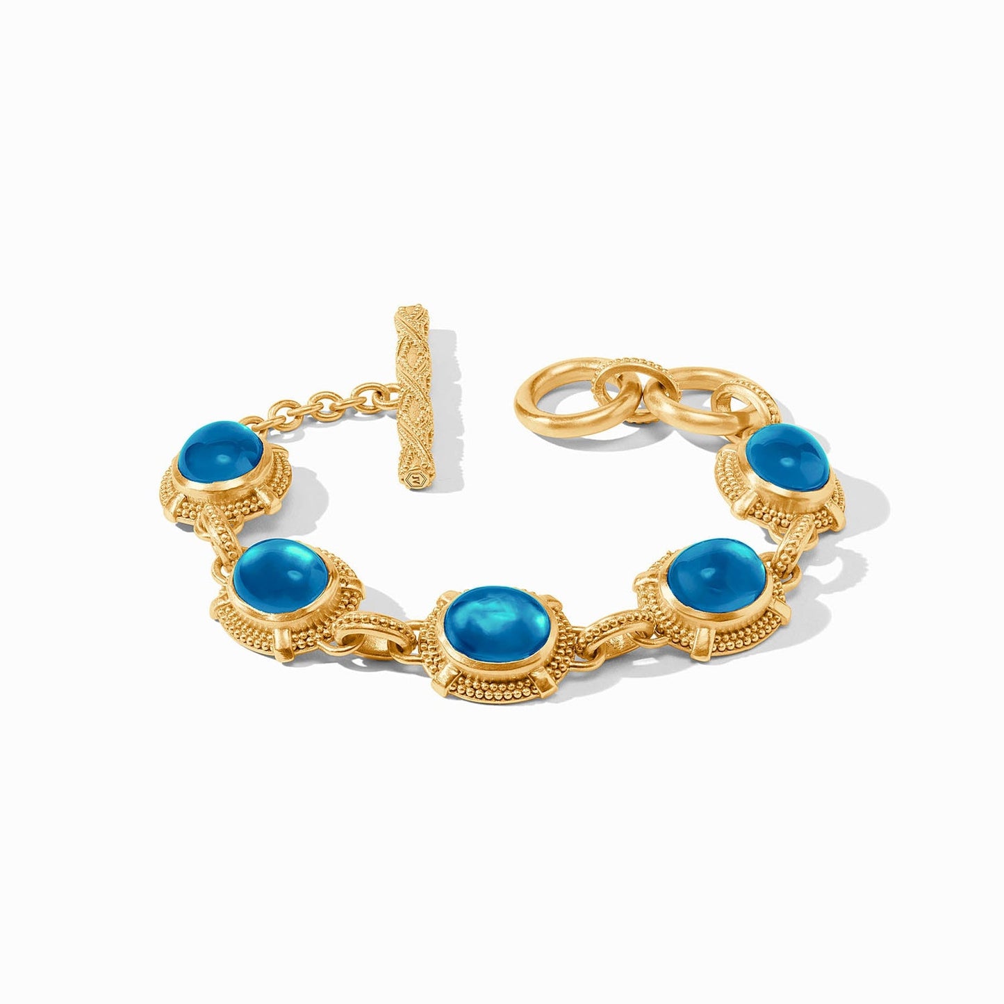 Cabochon Bracelet - London Blue