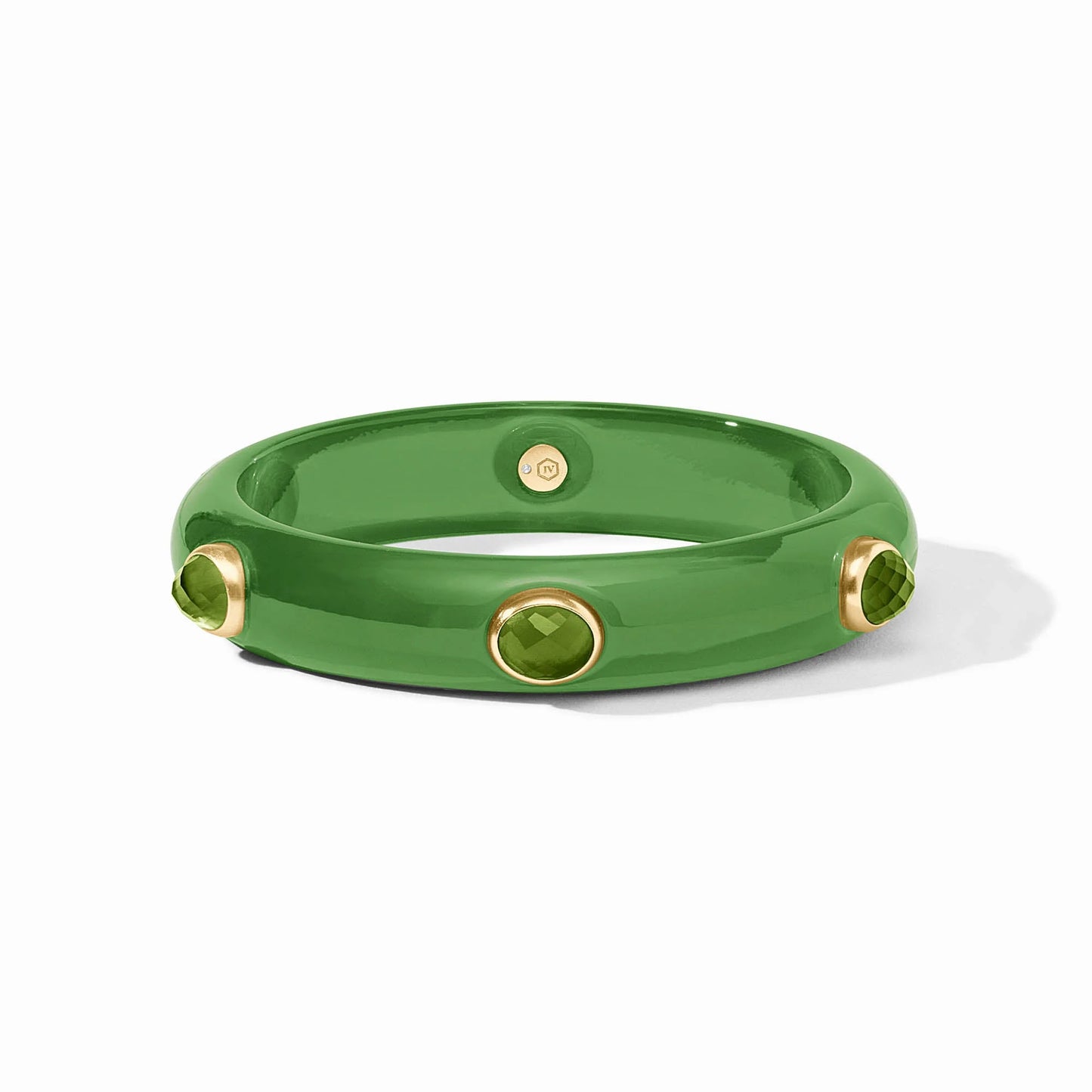 Carnaby Stone Bangle - Palmetto Green (Medium)