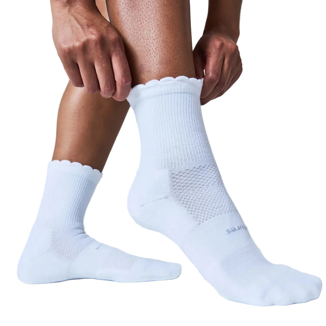 Max Cushion Quarter Tall Scallop Sock