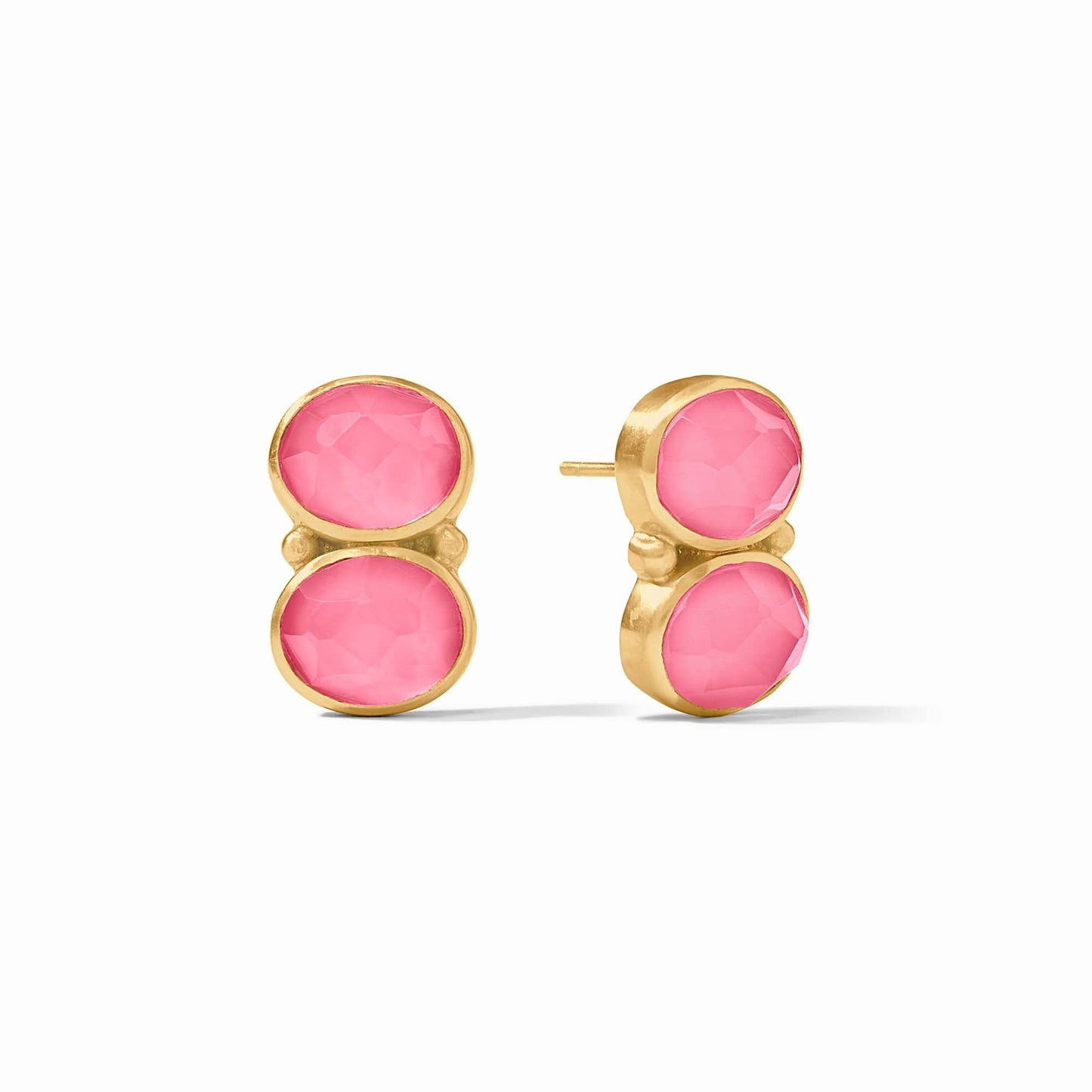 Honey Duo Earring - Peony Pink - Muse Shoe Studio