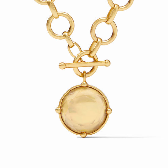 Load image into Gallery viewer, Honeybee Statement Necklace Champagne - Muse Shoe Studio

