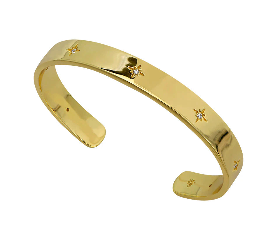 Star Set Bangle