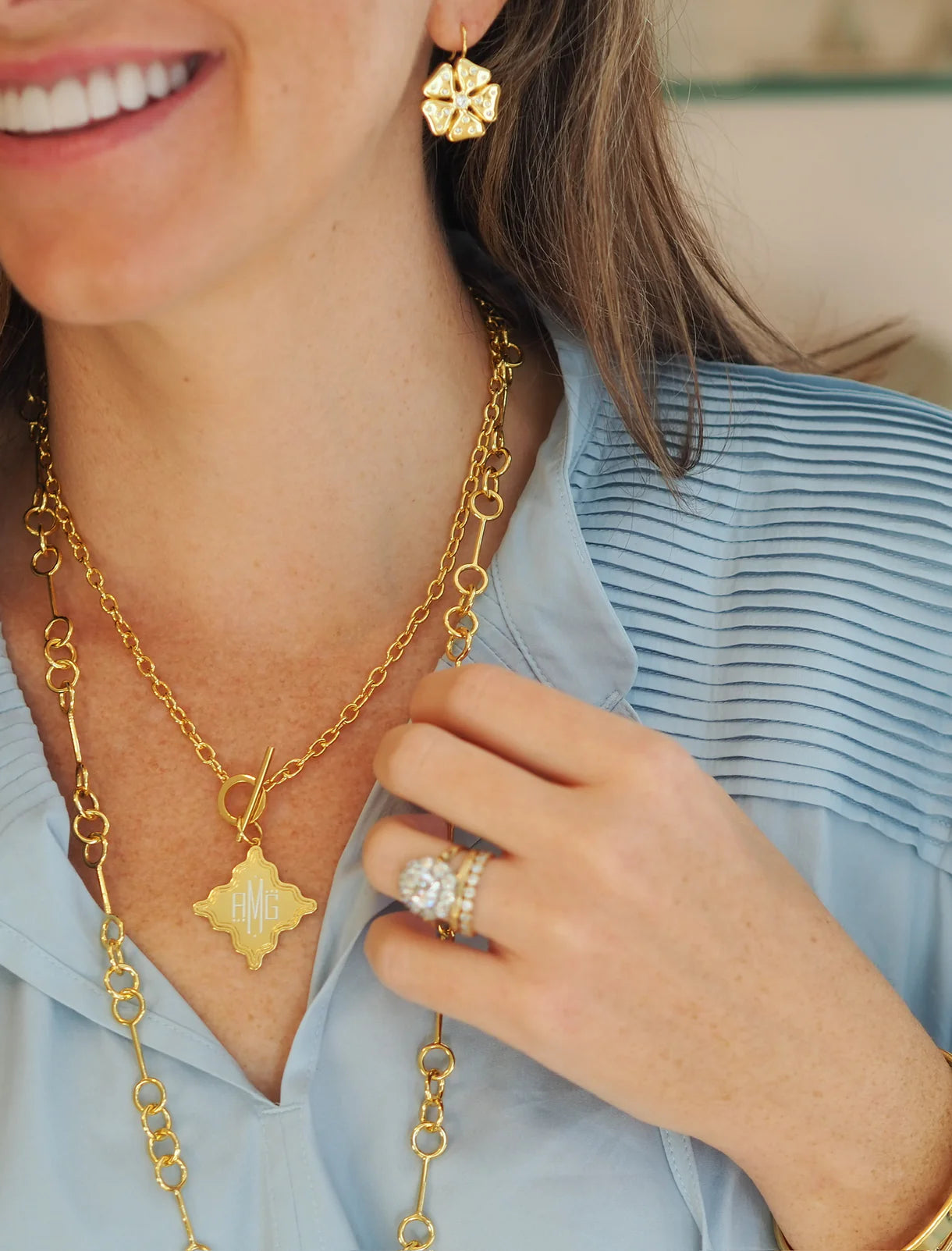 Toggle Charm Chain - 18Inch