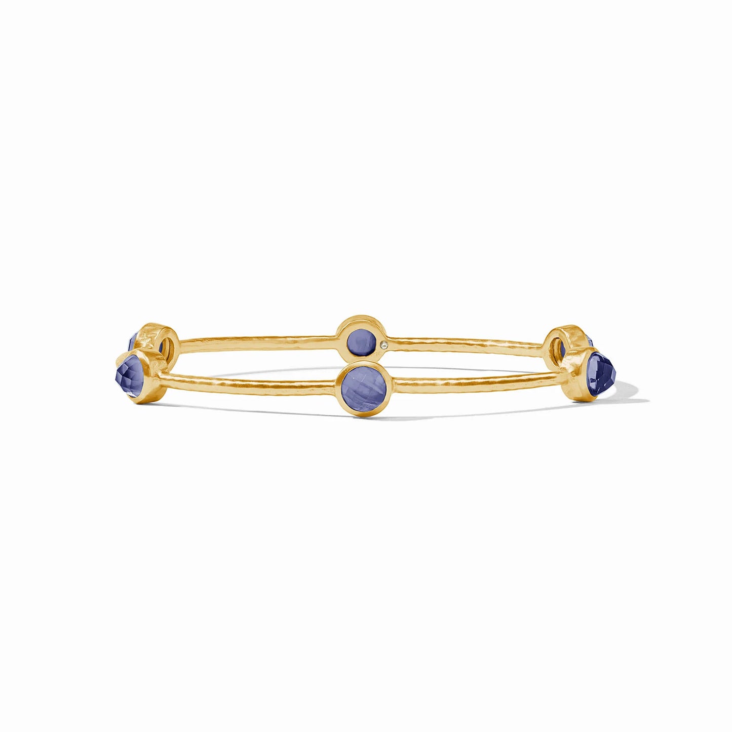 Milano Luxe Bangle - Tanzanite Blue (Large)