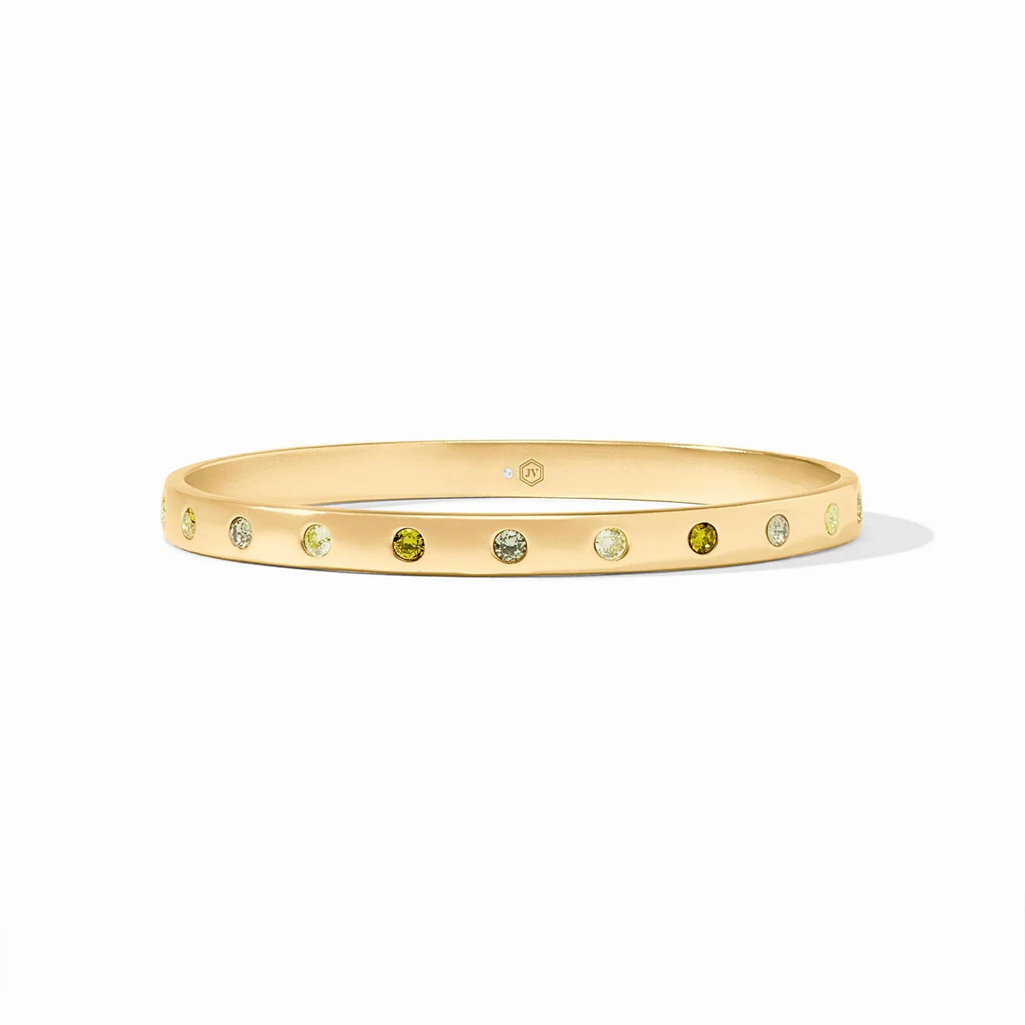 Rainbow Bangle - Shades of Jade (Medium)