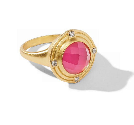 Load image into Gallery viewer, Astor Ring Raspberry (Size 8)
