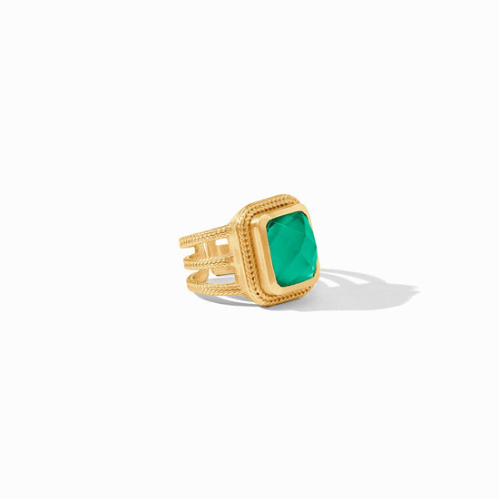 Cheval Statement Ring - Emerald Green (Size 8)