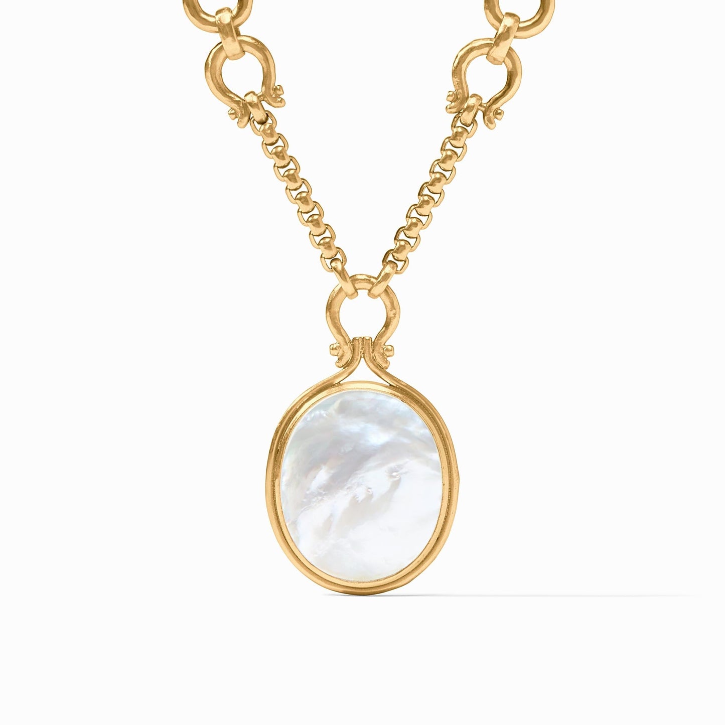 Saratoga Statement Necklace - Mother of pearl