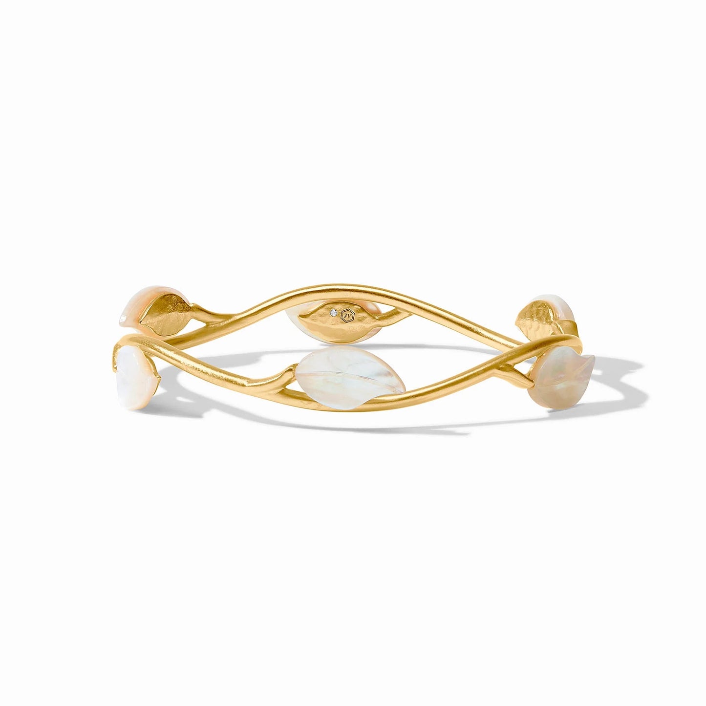Willow Stone Bangle Mother of Pearl