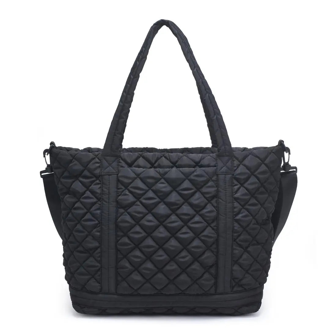 Lanya Quilted Nylon Travel Tote