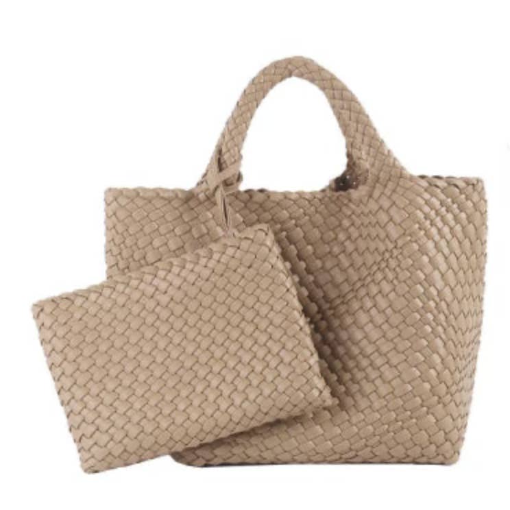 Load image into Gallery viewer, Molly Everyday Tote Bag - Light Tan
