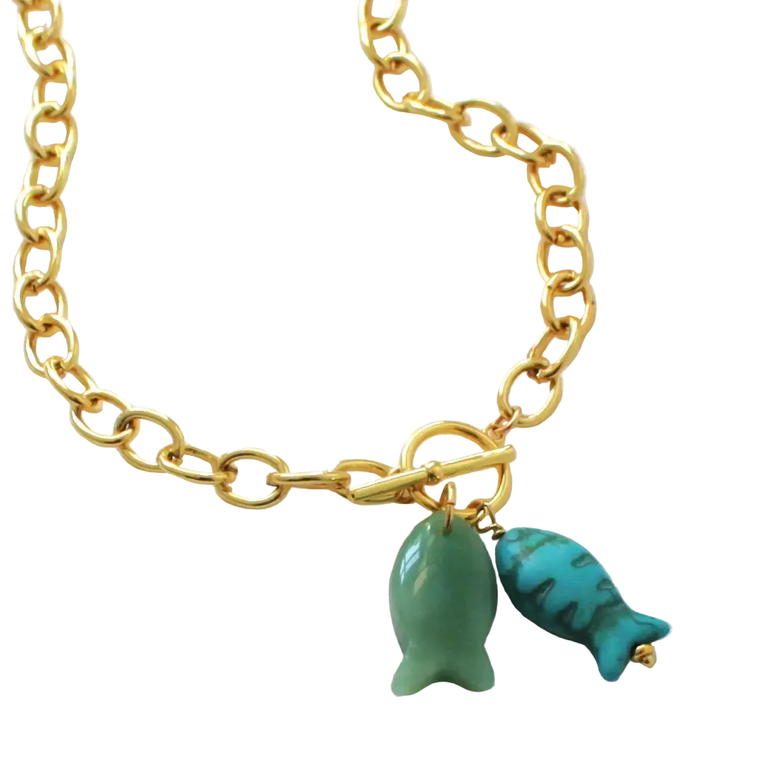 Shay Fish Toggle Necklace