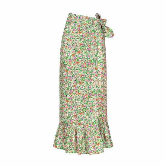 Key Lime Flower Vienna Sarong - Muse Shoe Studio