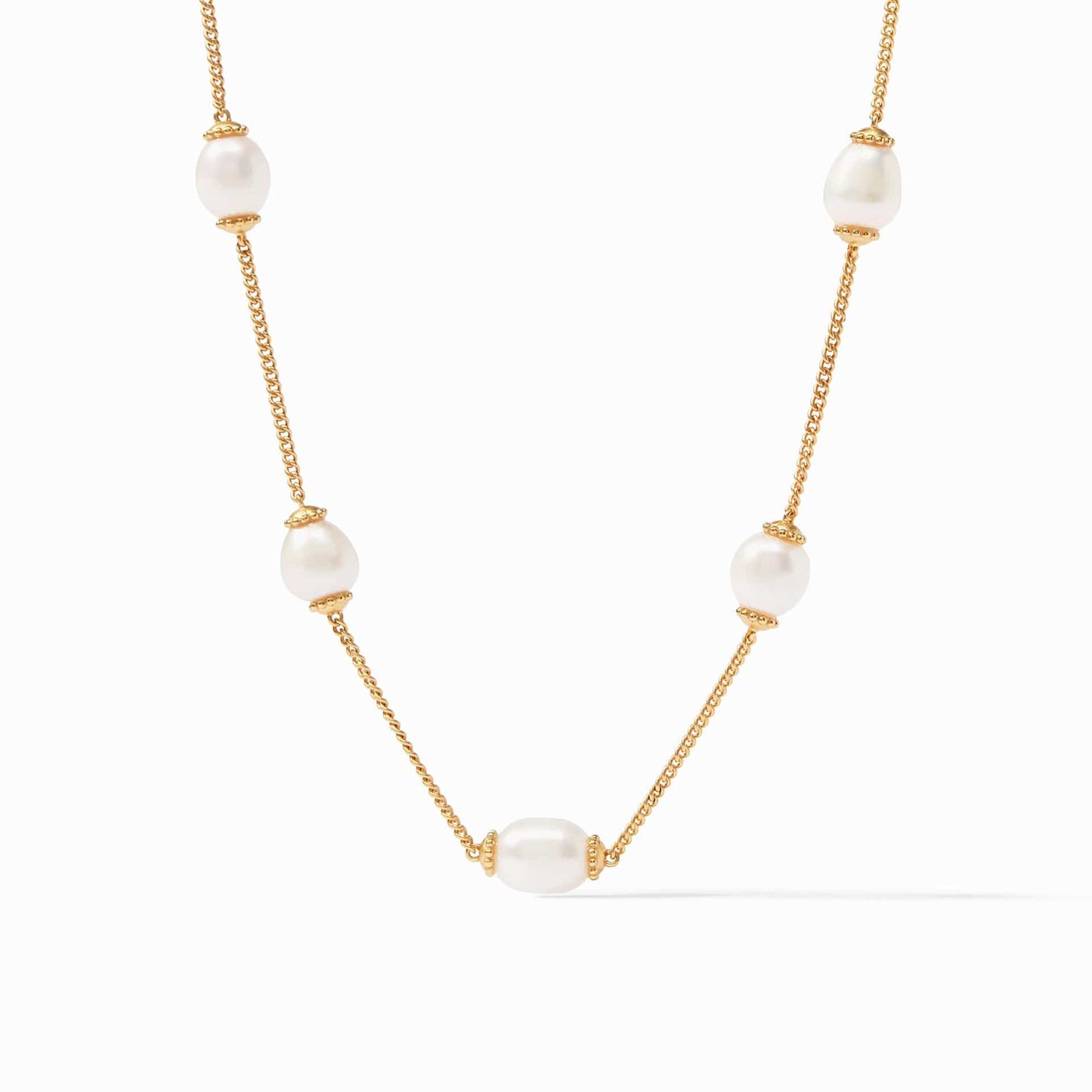 Load image into Gallery viewer, Flora Delicate Necklace Pearl
