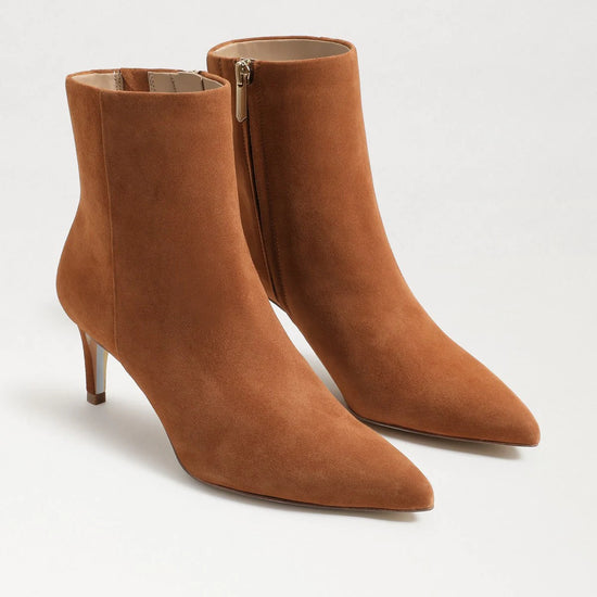 Load image into Gallery viewer, Ulissa Bootie in Brown Suede - Muse Shoe Studio
